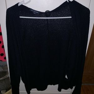 Navy blue american eagle cardigan